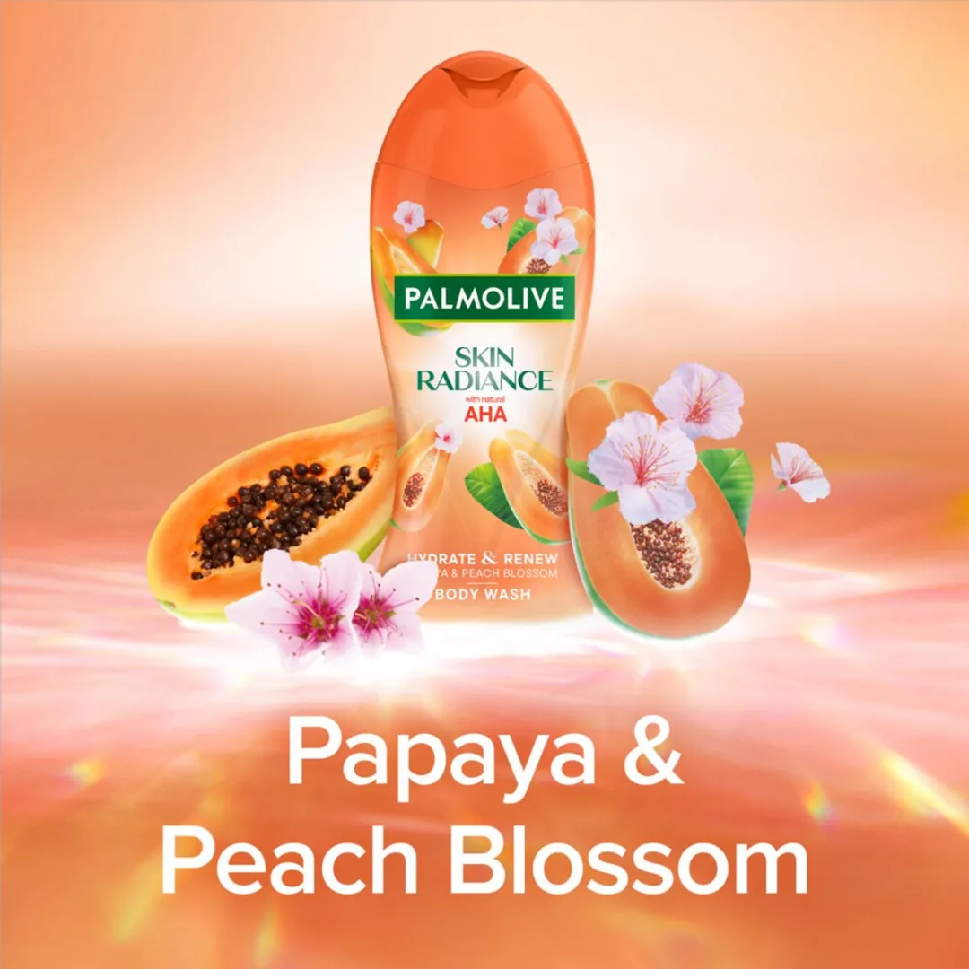 Palmolive Douchegel Skin Radiance Papaya & Peach 250ml