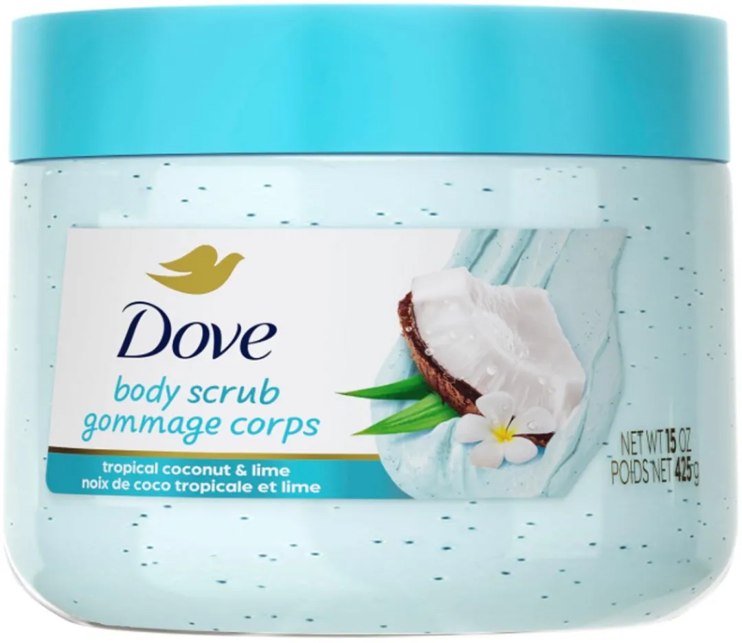 Dove Body Scrub Tropical Coconut & Lime 444ml