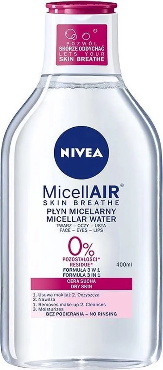 NIVEA MicellAIR Skin Breathe Micellair Water 400ml