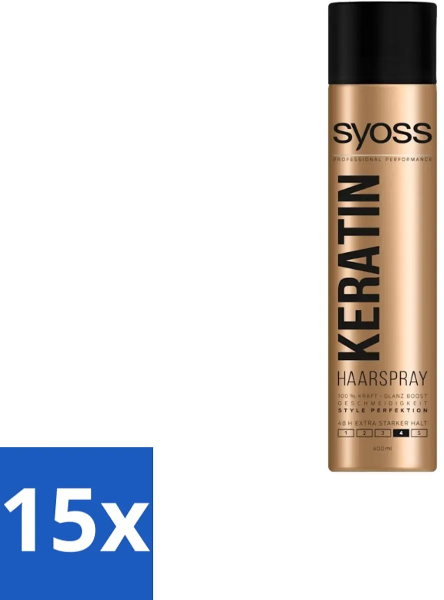 SYOSS Keratin Hold Haarspray 400ml