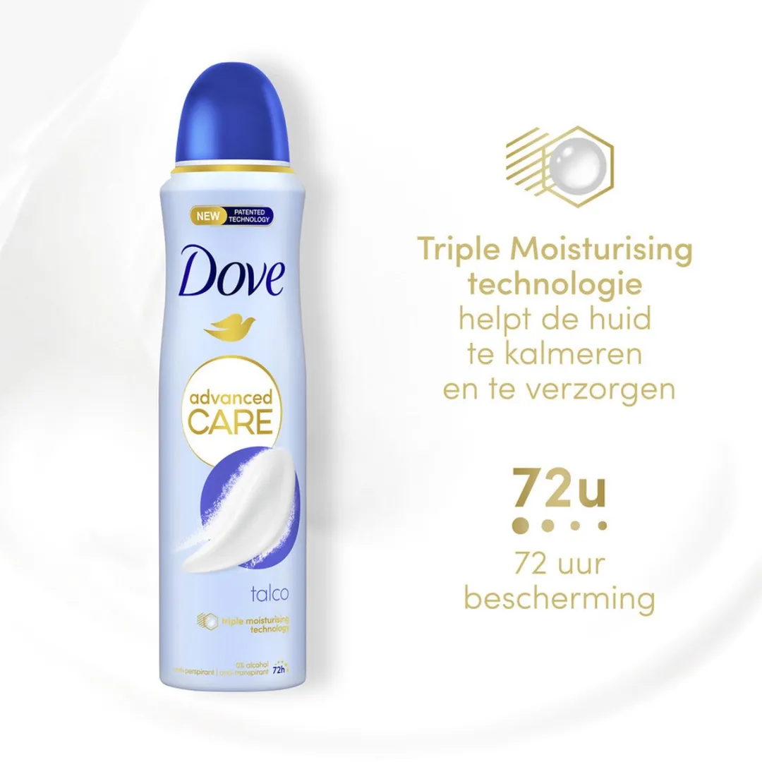 Dove Deodorant Spray Talco - 150ml