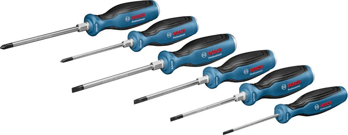 Bosch Professional 1600A016BF Schroevendraaierset 6-delig