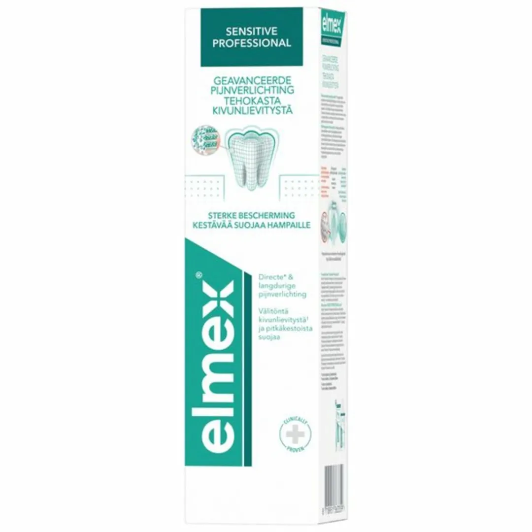 Elmex Sensitive Professional Tandpasta 75ml - 4 Stuks