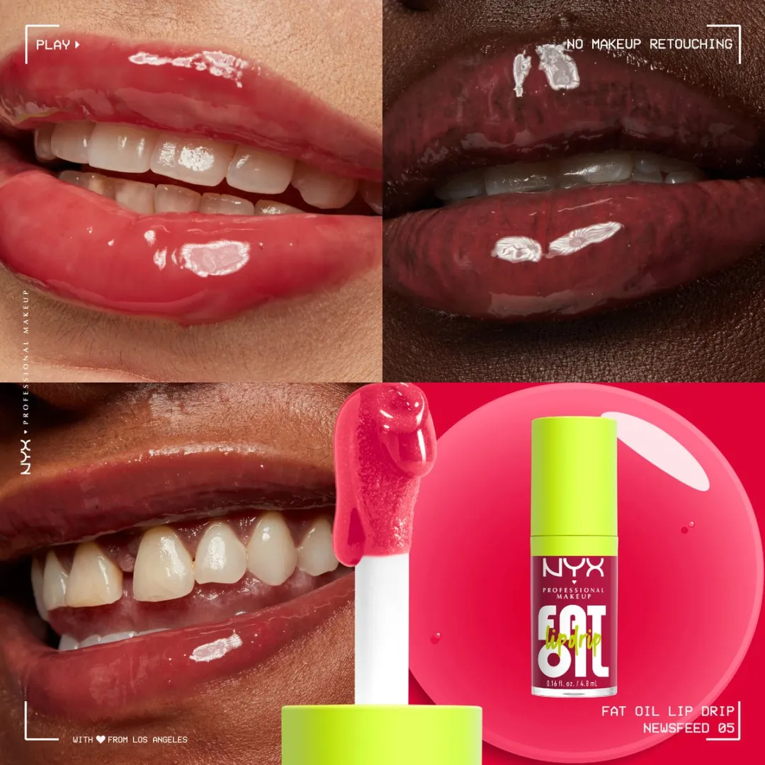 NYX Fat Oil Lip Drip My Newsfeed Lipolie 4.8ml