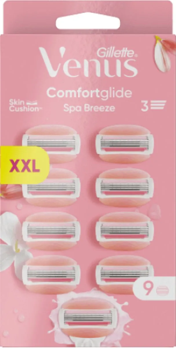 Gillette Venus Comfortglide Spa Breeze Scheermesjes 9 Stuks