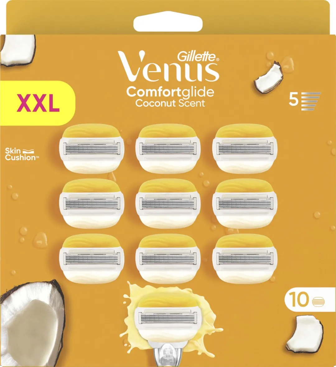 Gillette Venus Comfortglide Coconut Scheermesjes 10 Stuks