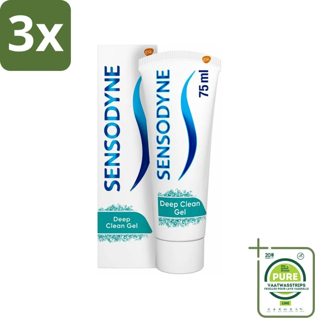 Sensodyne Deep Clean Tandpasta 75ml