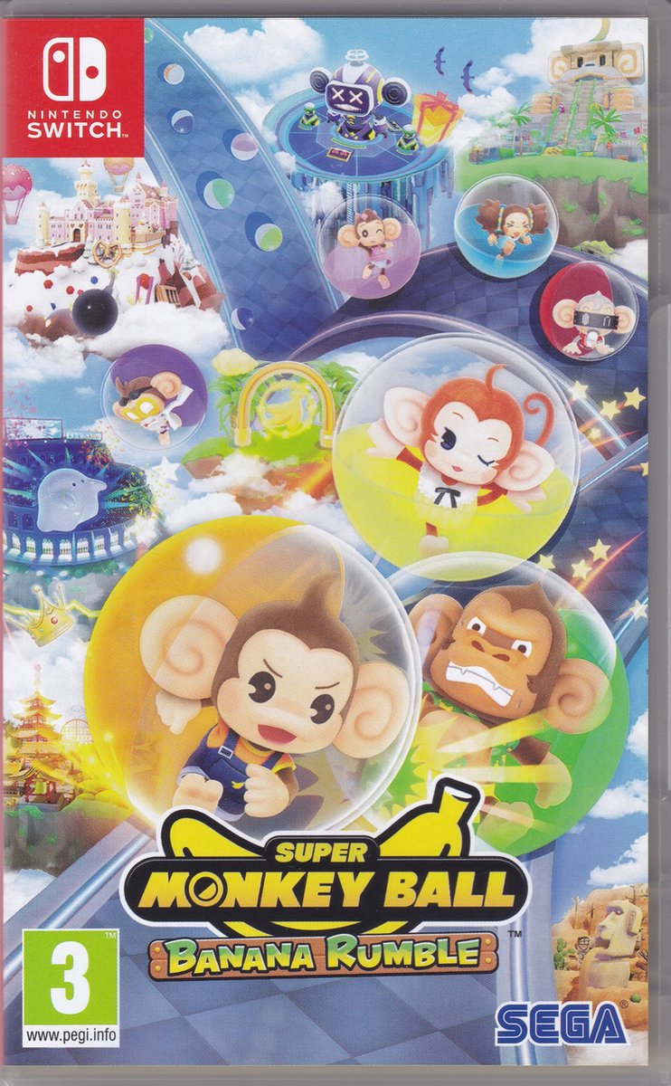 Super Monkey Ball Banana Rumble Switch