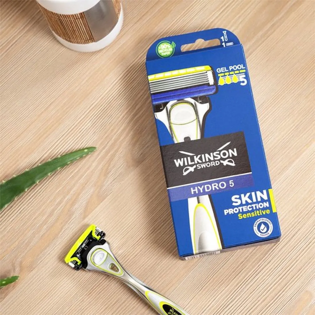 Wilkinson Sword Hydro 5 Skin Protection Sensitive - 4 Scheermesjes - 3 Stuks