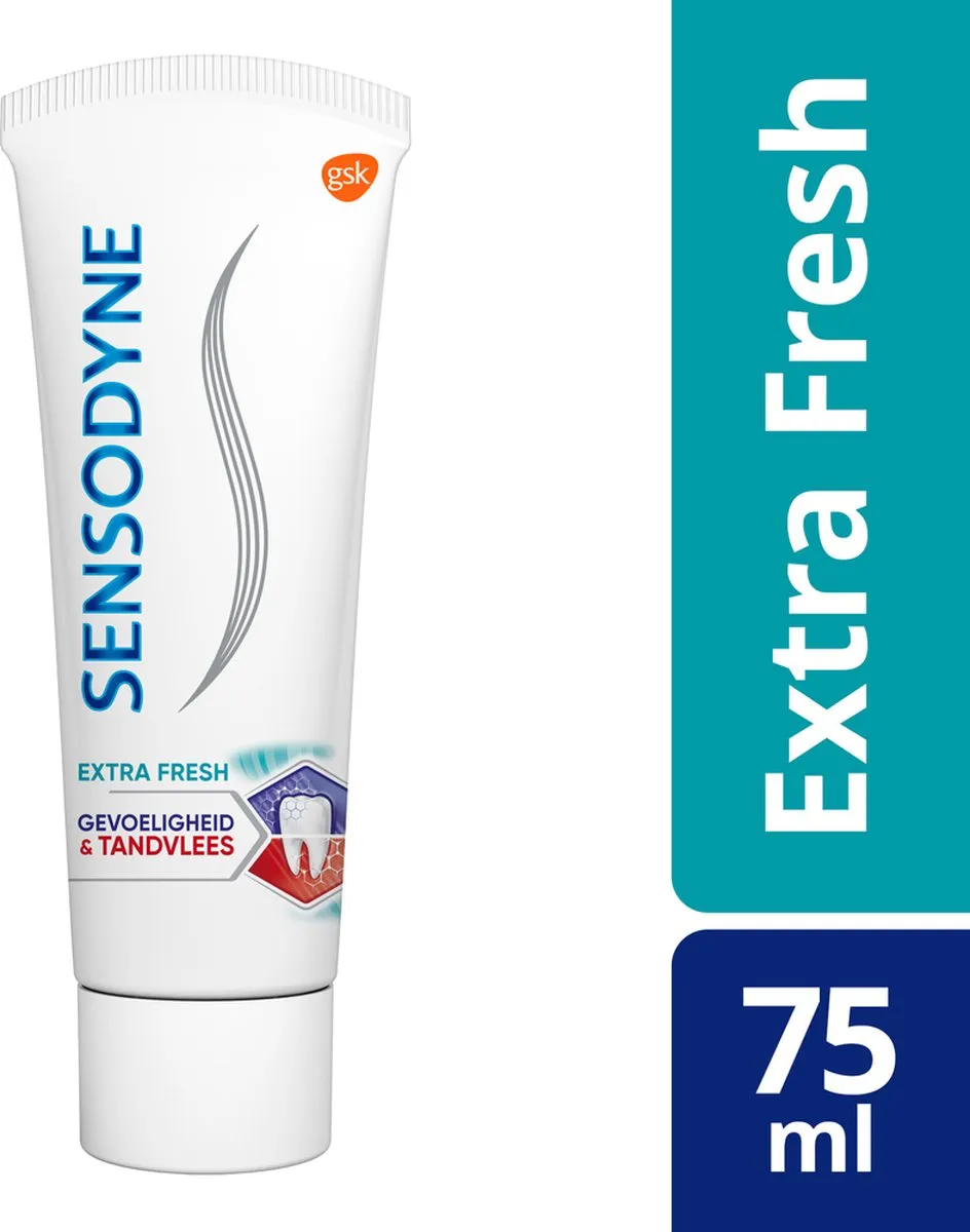 Sensodyne Tandpasta Gevoeligheid & Tandvlees Extra Fresh 75ml