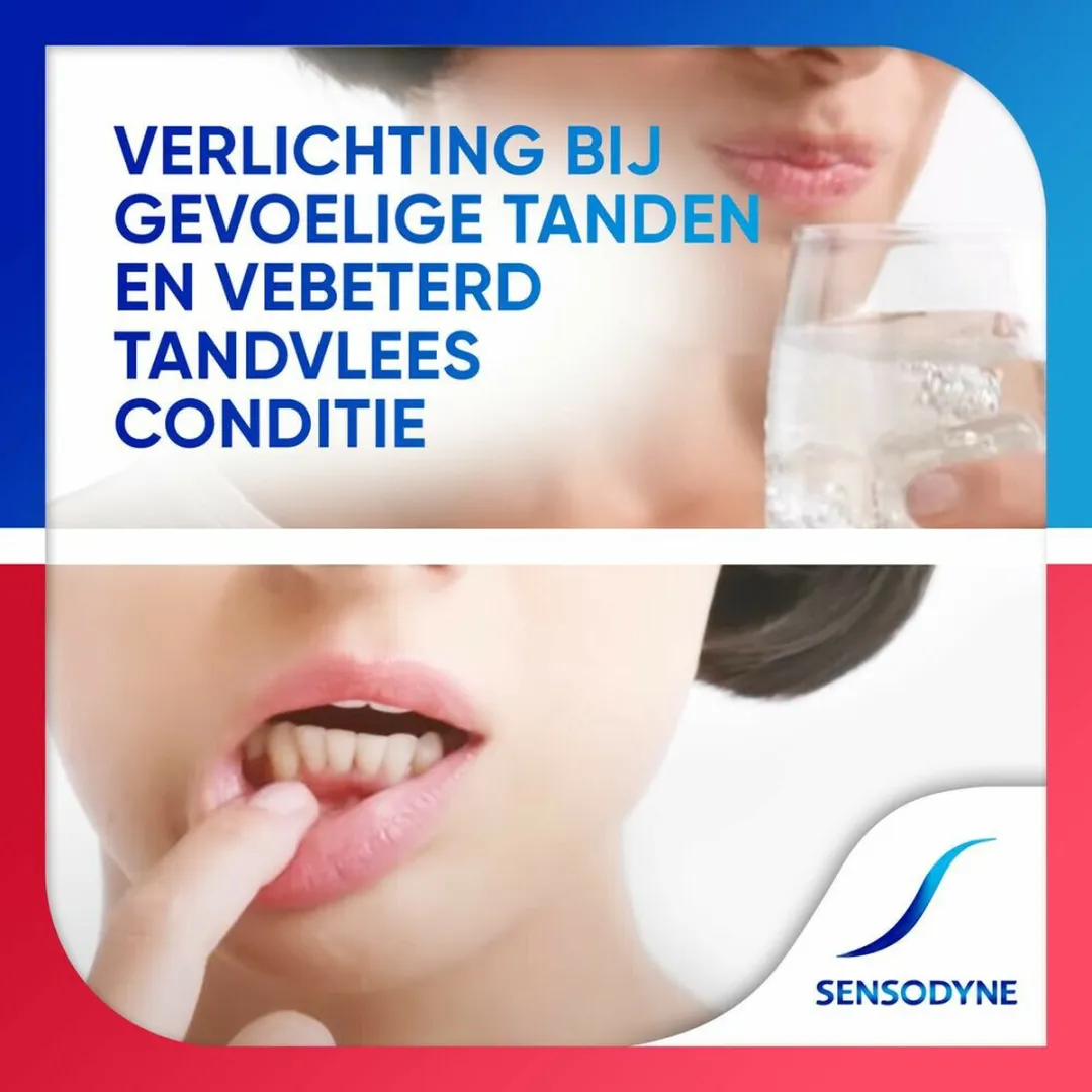 Sensodyne Tandpasta Gevoeligheid & Tandvlees Extra Fresh 75ml