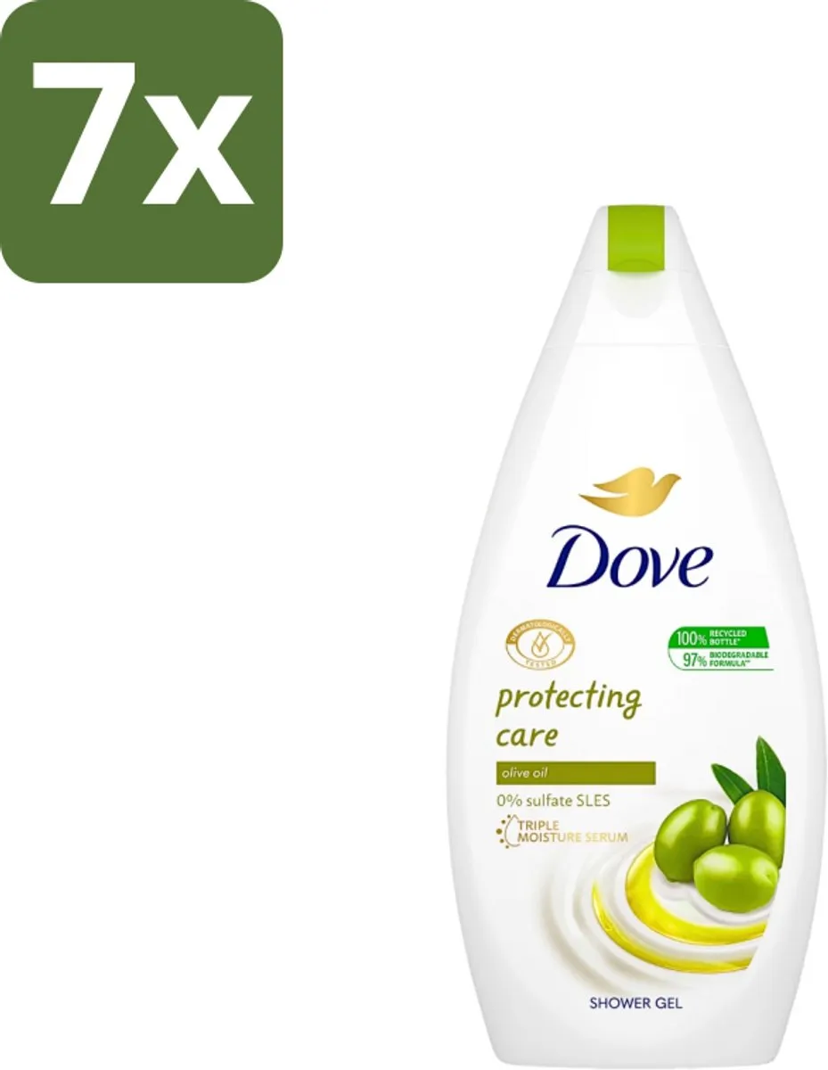 Dove Protecting Care Douchegel 450ml - 7 Stuks