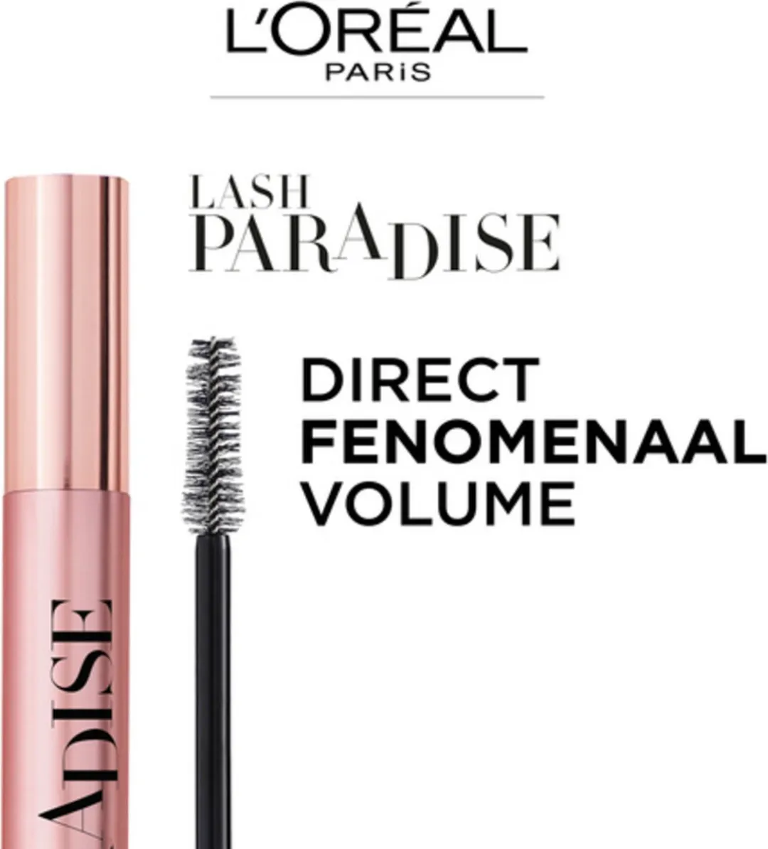 L'Oréal Lash Paradise Mascara Intense Zwart - 20ml (4x6,4ml)