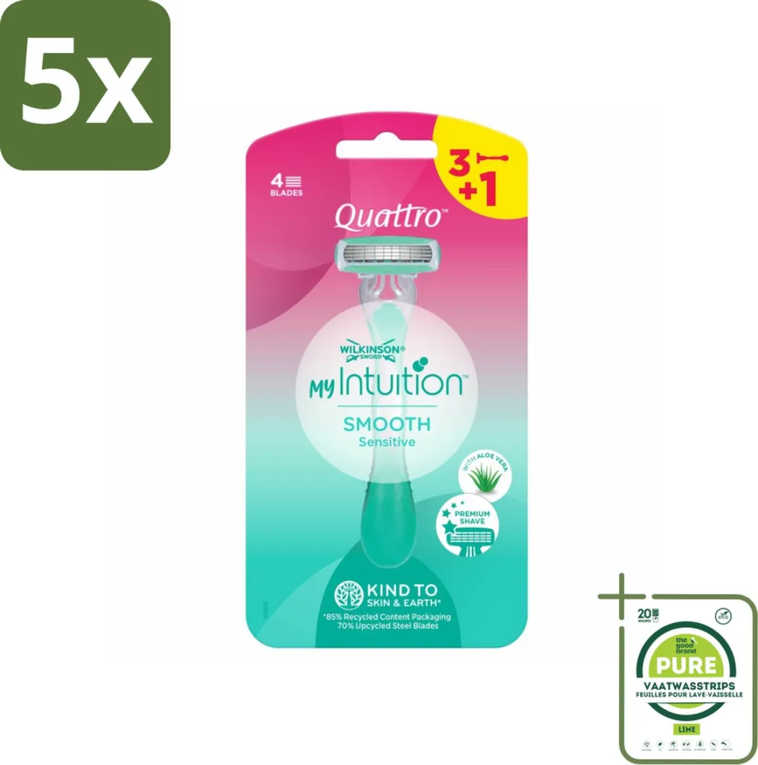 Wilkinson Quattro For Woman Wegwerpscheermesjes
