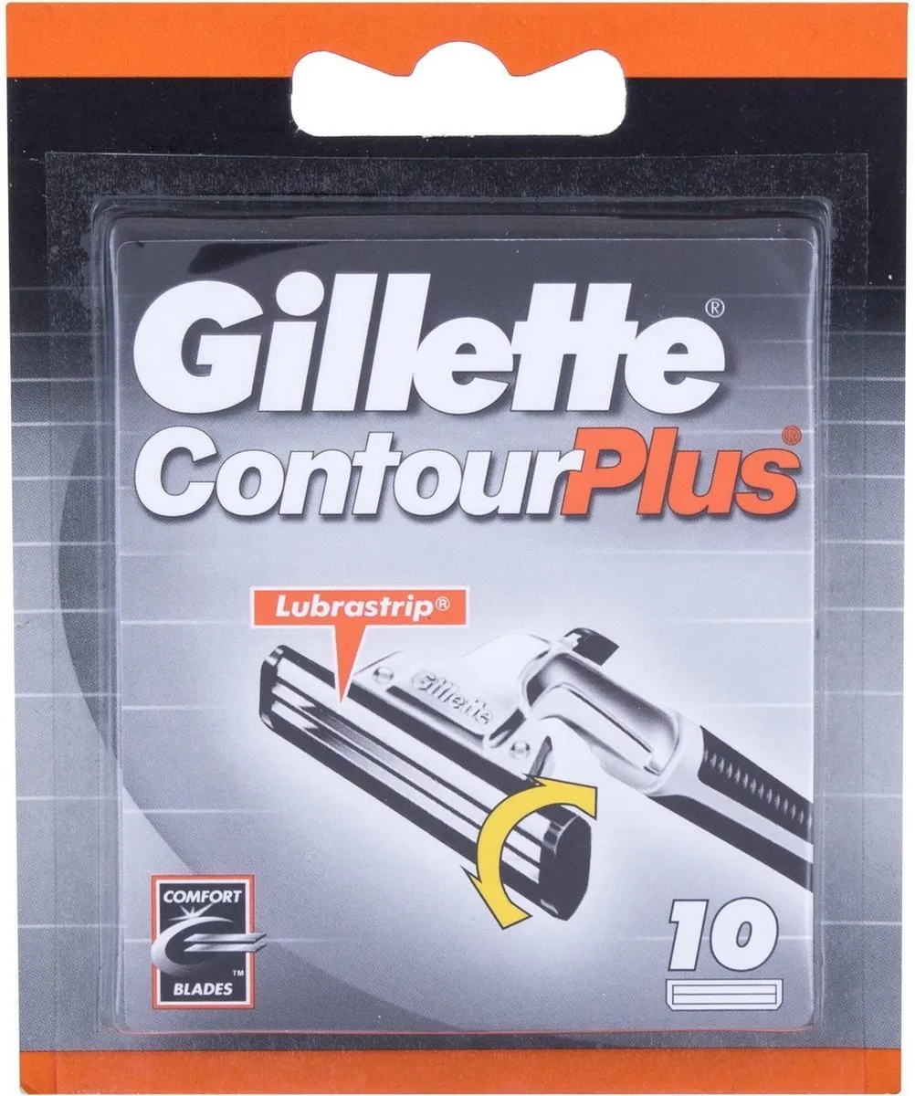 Gillette Contour Plus Wegwerpscheermesjes 10 Stuks - 2 Bladen