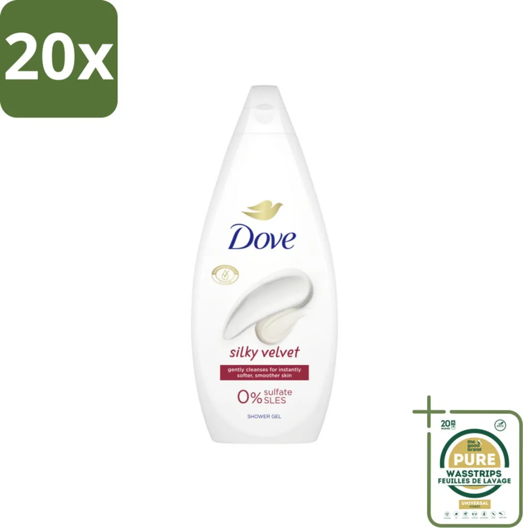 Dove Silky Velvet Douchecrème 250ml
