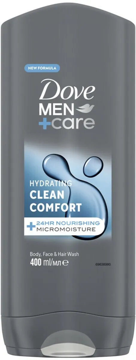 Dove Men+ Care Douchegel Clean Comfort 400ml - 2400ml (6x4)