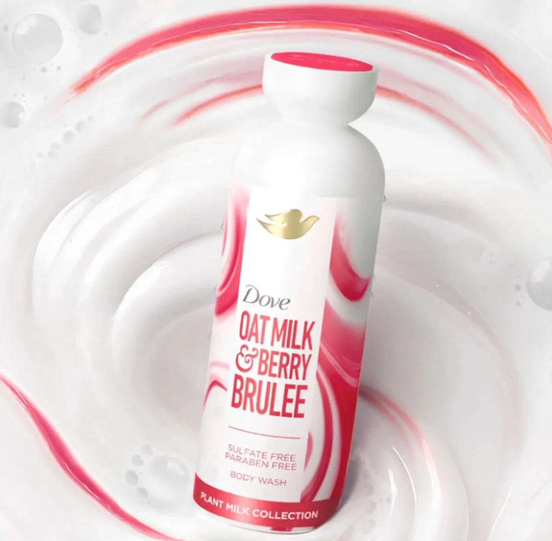Dove Plant Milk Cleansing Douchegel Oat Milk & Berry Brulee 517ml