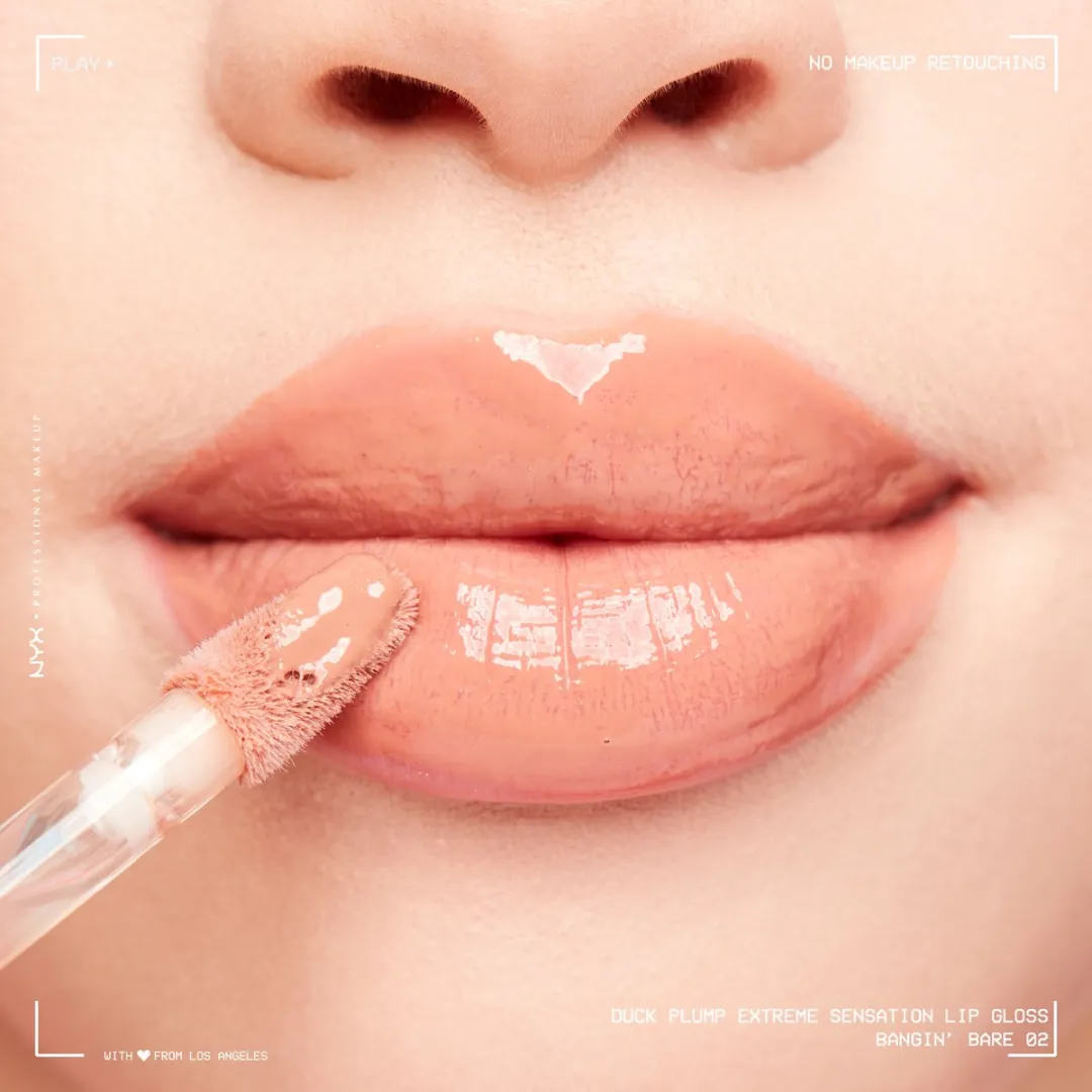 NYX Duck Plump Plumping Lipgloss Strike A Rose 6,8ml