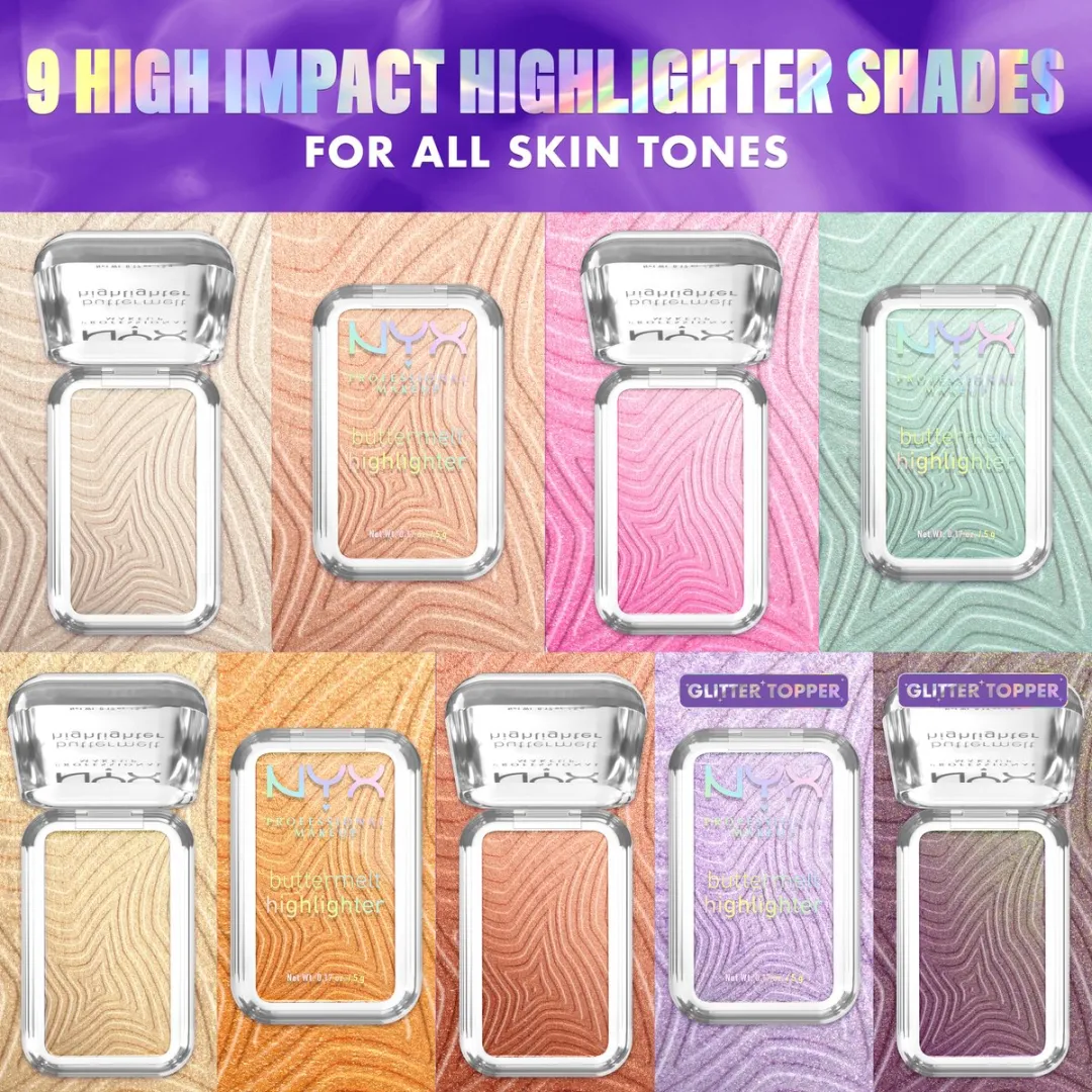 NYX Buttermelt Highlighter Butta Bling 5g - 30