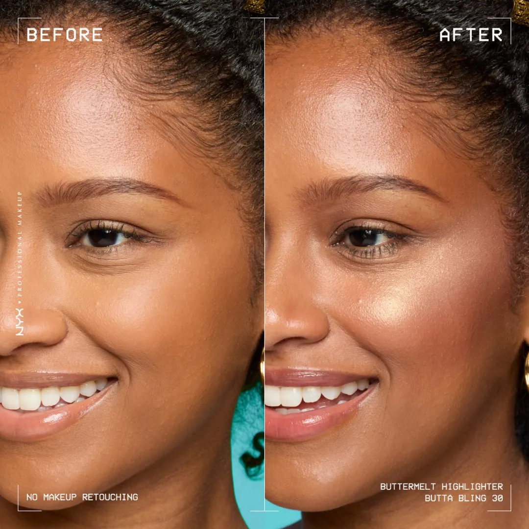 NYX Buttermelt Highlighter Butta Bling 5g - 30