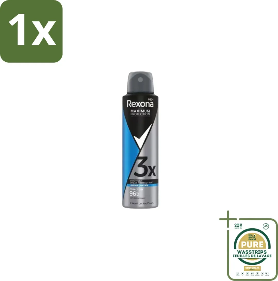 Rexona Deodorant Spray Maximum Protection Cobalt Dry 150ml