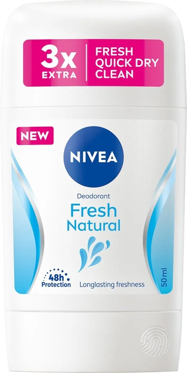 NIVEA Fresh Natural Deodorant Stick 50ml