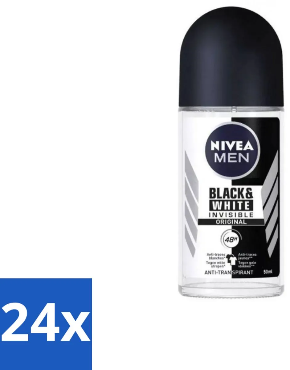 NIVEA Men Invisible Deodorant Roller 50ml