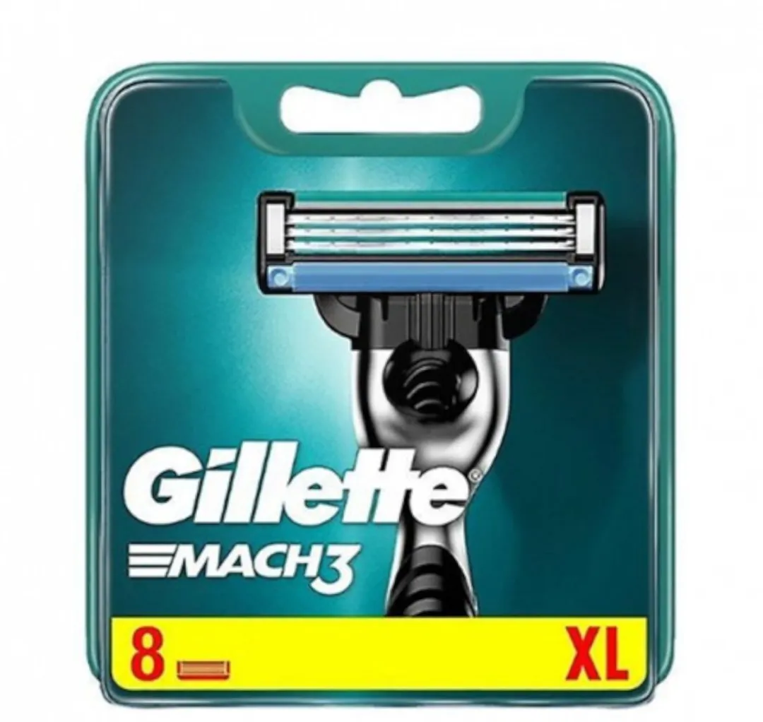 Gillette Mach 3 Scheermesjes - 8 Stuks - 3 Bladen