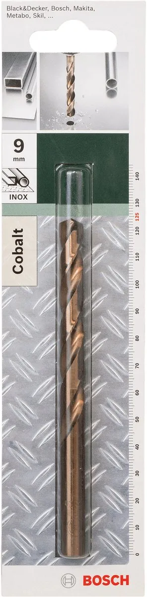 Bosch Metaalboren HSS-Co DIN 338 9mm