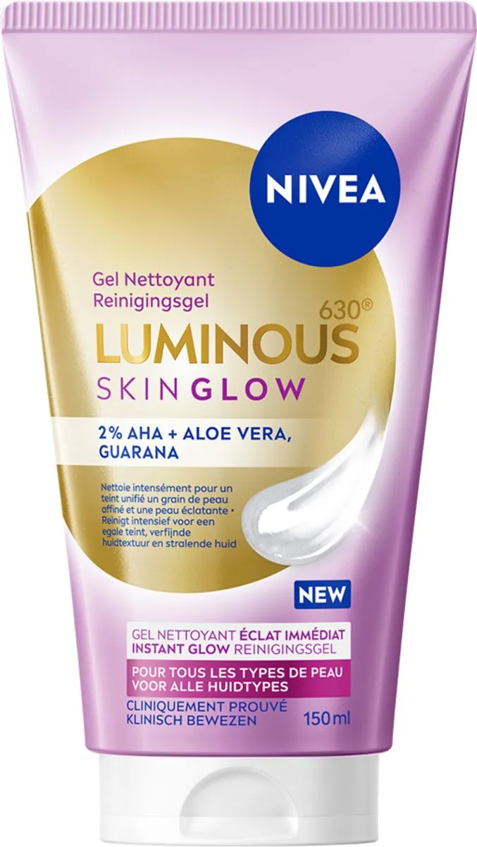NIVEA Luminous630 Skin Glow Reinigingsgel 150ml