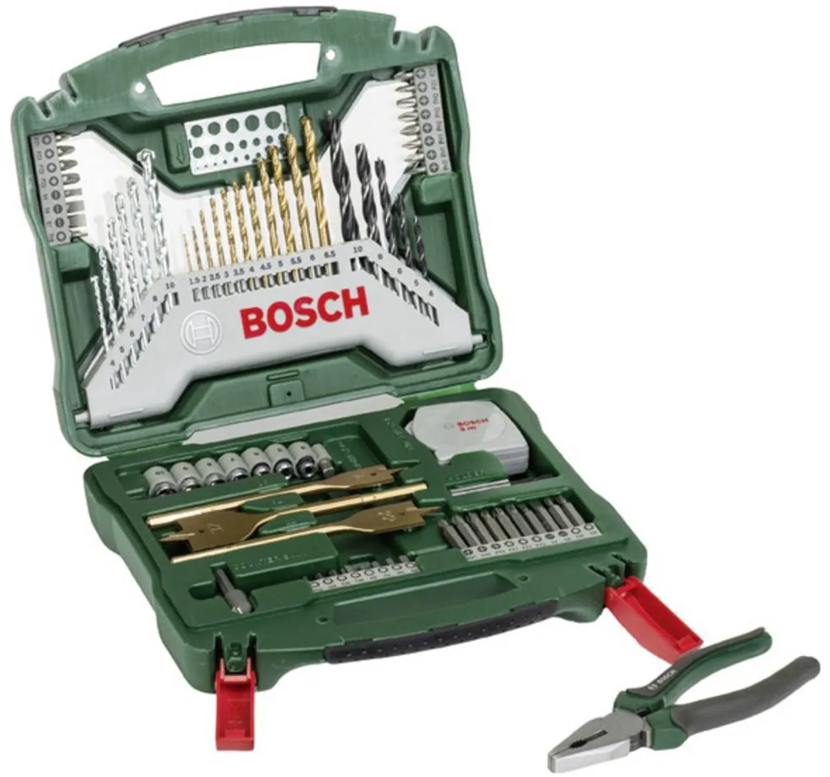 Bosch X-Line Titanium Plus Borenset 70-delig - o.a. hout/steen - afbeelding 6 van 6