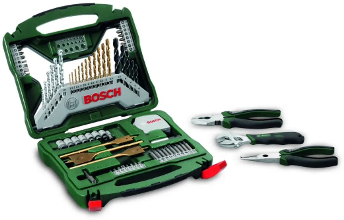 Bosch X-Line Titanium Plus Borenset 70-delig - o.a. hout/steen