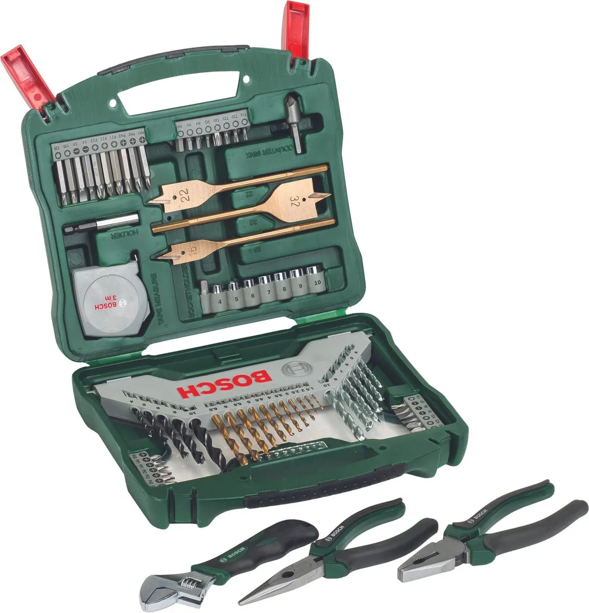 Bosch X-Line Titanium Plus Borenset 70-delig