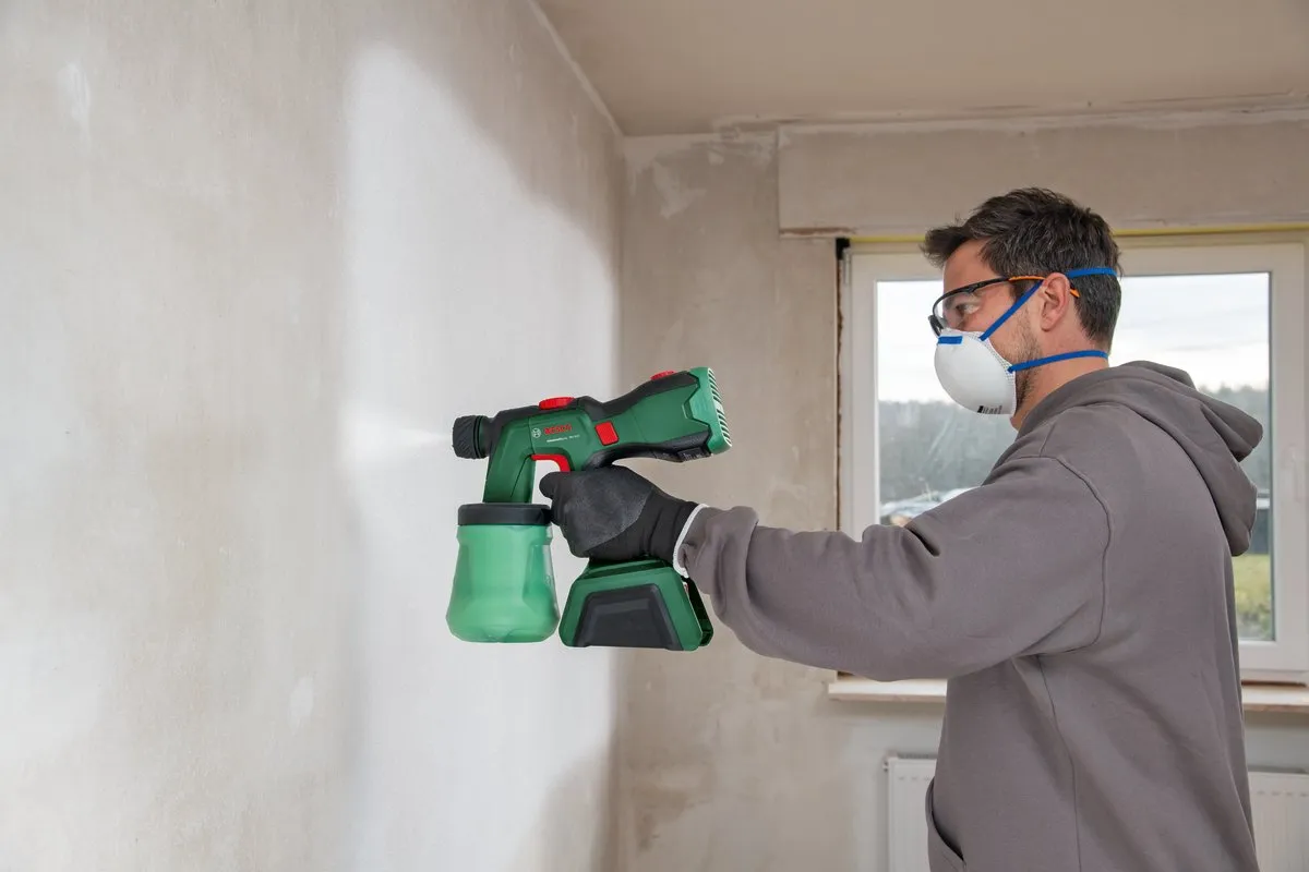 Bosch AdvancedSpray 18V-500 Verfspuit 1.2L - Groen