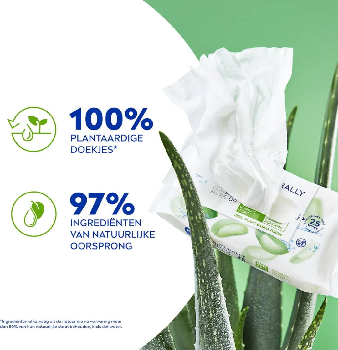 NIVEA Biologisch Afbreekbare Reinigingsdoekjes 150 Stuks