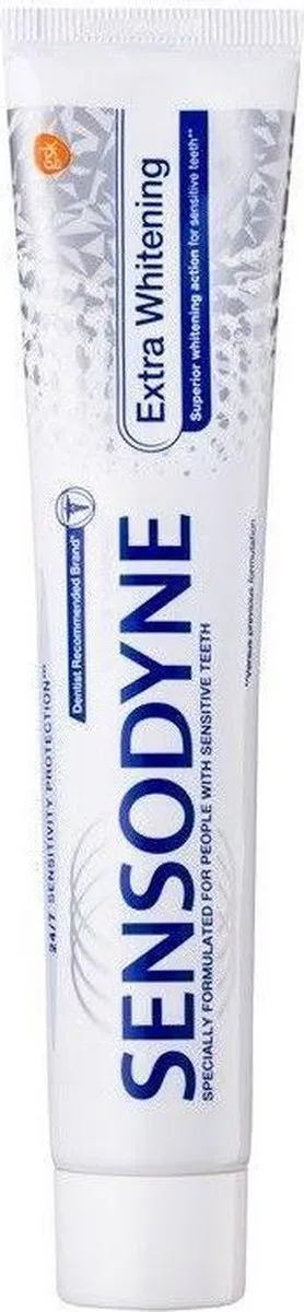 Sensodyne Extra Whitening Tandpasta 75ml - afbeelding 6 van 6