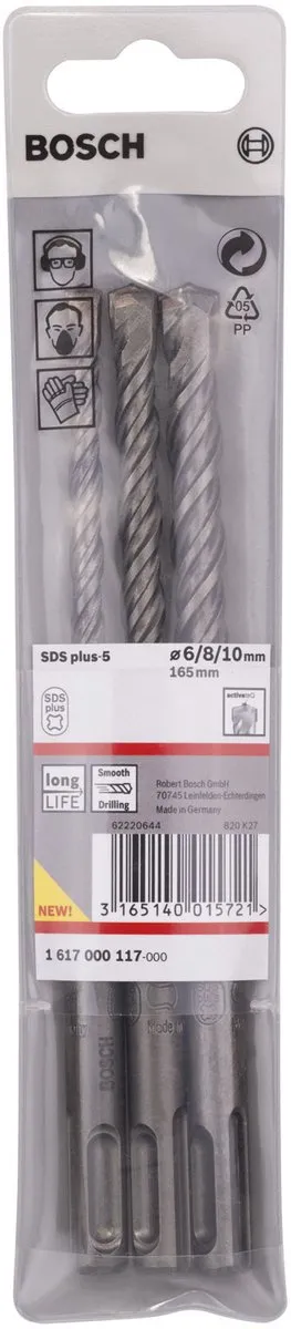 Bosch Hamerboren SDS-plus 6/8/10mm - 3 Stuks
