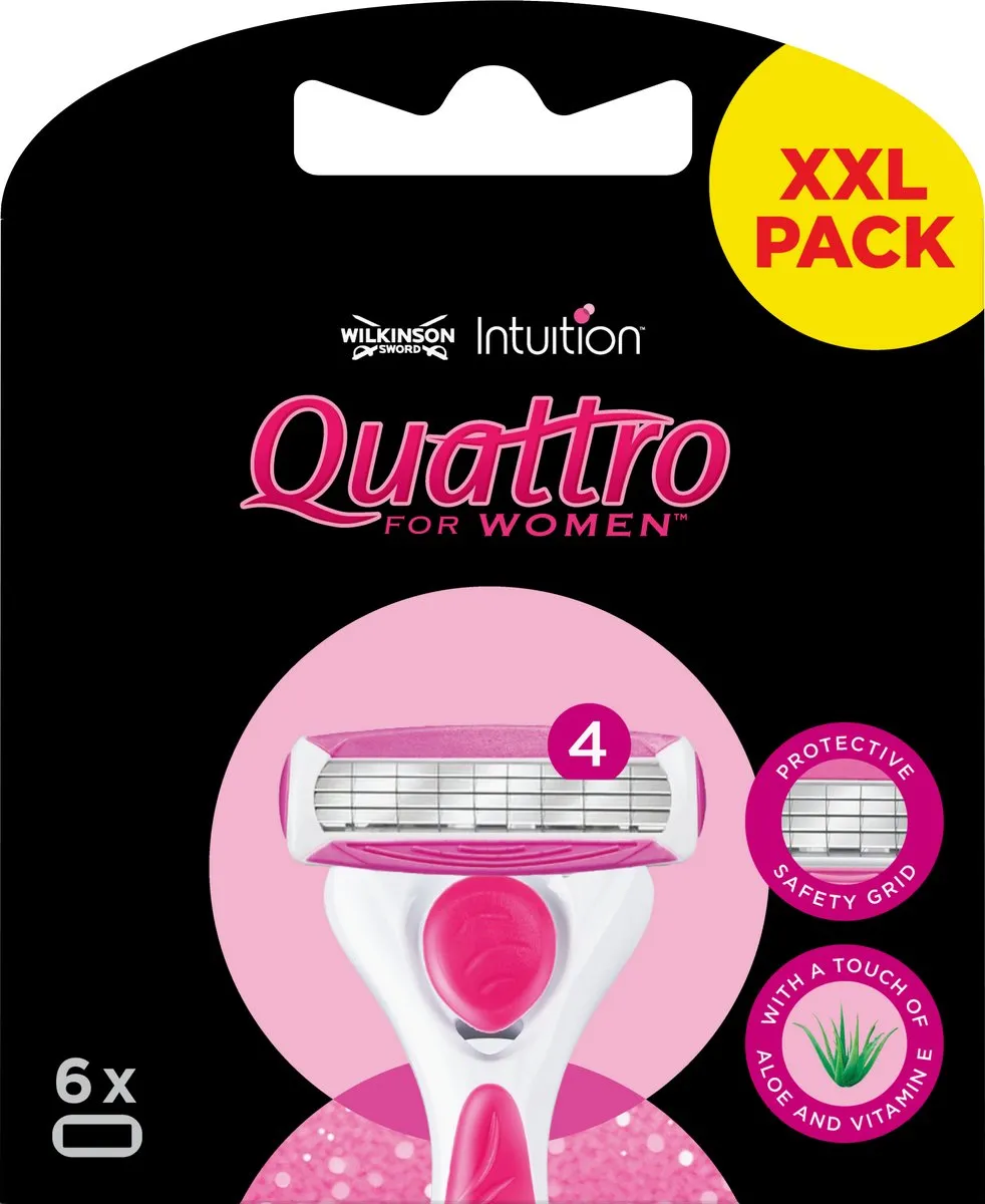Wilkinson Sword Intuition Quattro For Women