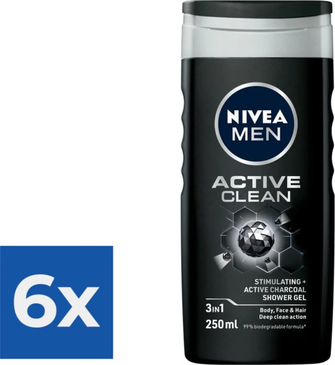 NIVEA Men Active Clean Douchegel 250ml