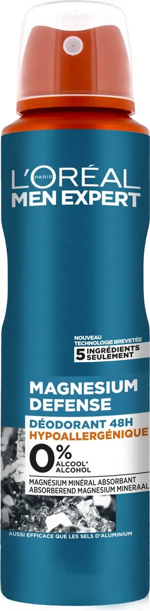 L'Oréal Paris Men Expert Magnesium Defense Deo 48H 150ml