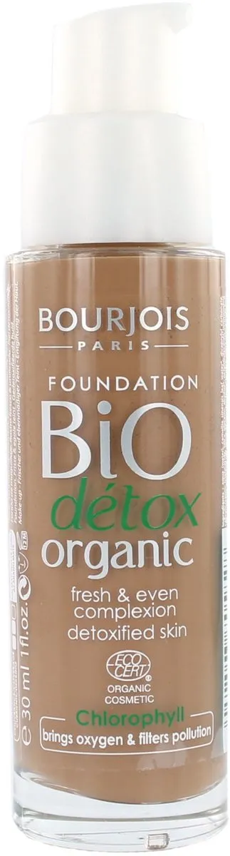 Bourjois Bio Détox Organic Foundation 58 Dark Bronze 30ml