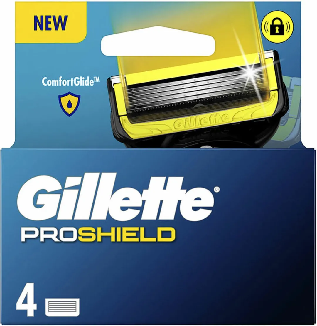 Gillette ProShield Scheermes - 5 Bladen - 4 Stuks