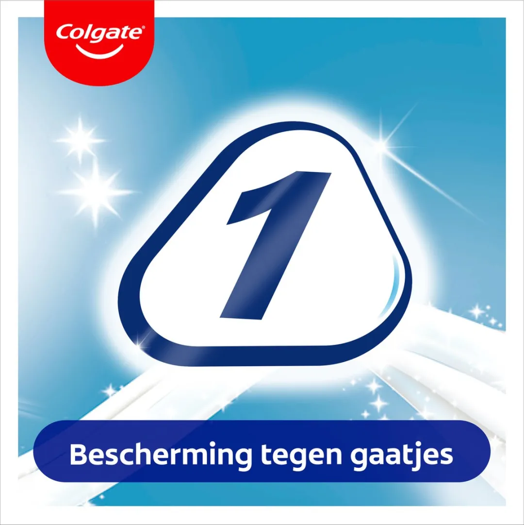 Colgate Triple Action Whitening Tandpasta - 450ml (6x75ml)