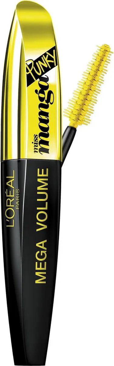 L'Oréal Paris Mega Volume Miss Manga Punky Mascara - Zwart - afbeelding 4 van 6