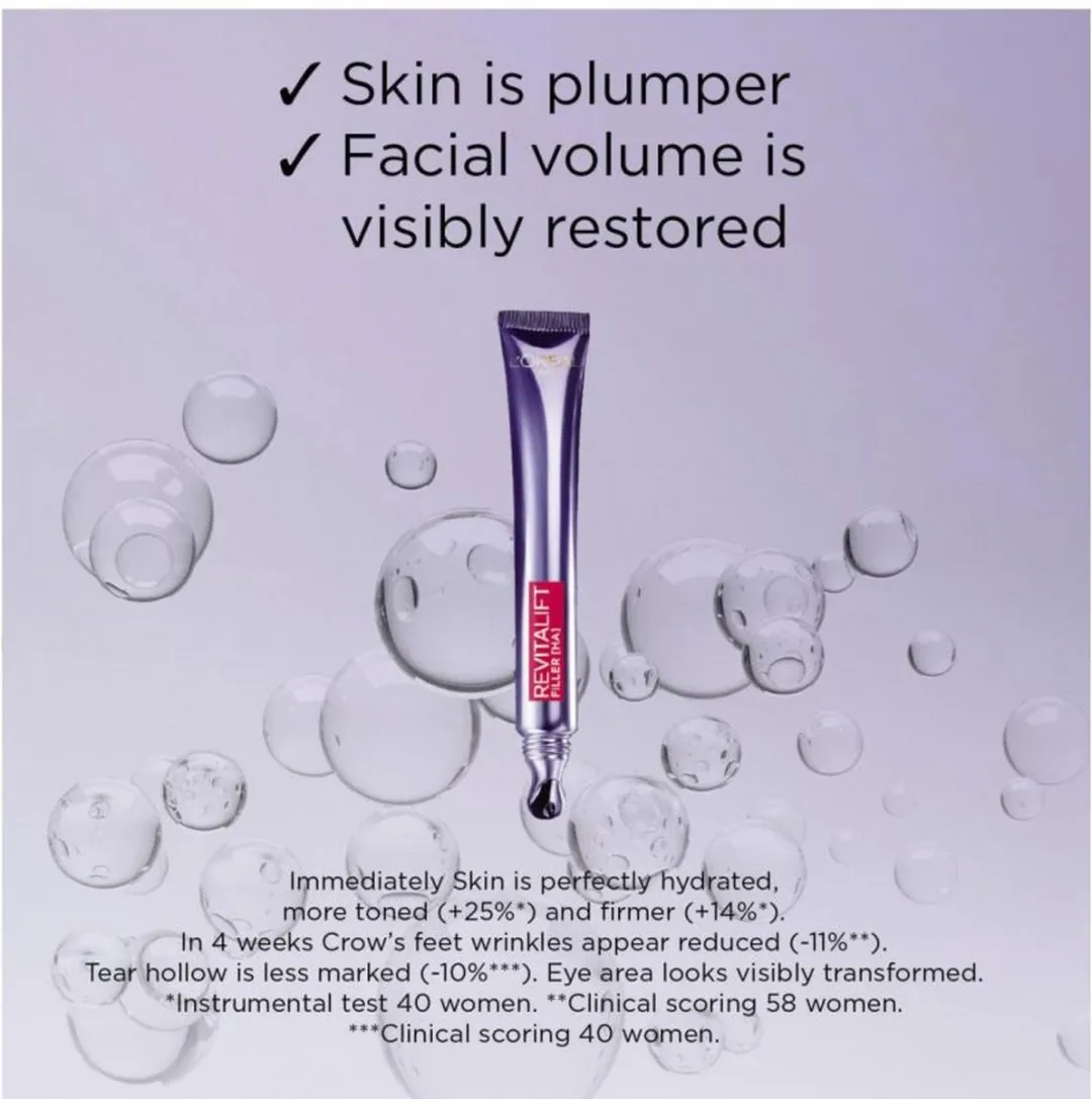 L'Oréal Paris Revitalift Filler Anti-Age Oogcrème 15ml
