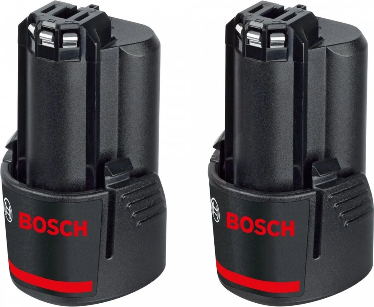 Bosch GBA 3,0 Ah 12V Li-Ion Accu - 2 Stuks