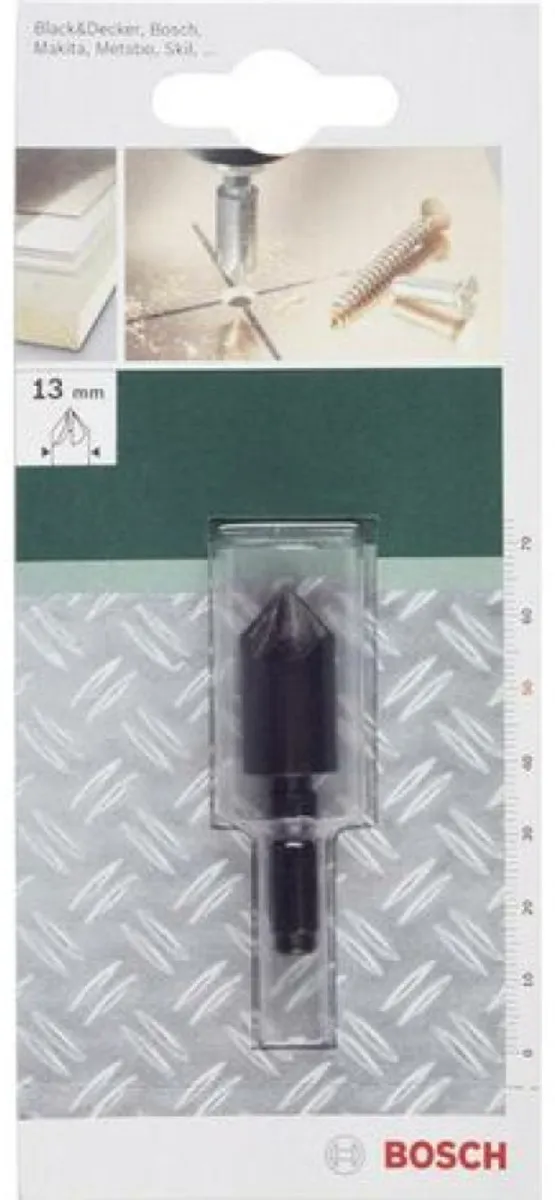 Bosch Conische Verzinkboor 13mm M6-M8 - Metaal - 50mm - 2609255126