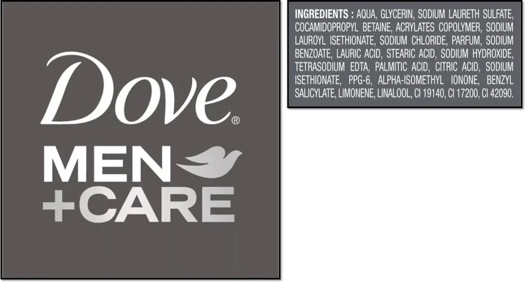 Dove Men+Care Clean Comfort Douchegel & Gezichtsreiniger 250ml - 3 Stuks - afbeelding 2 van 3