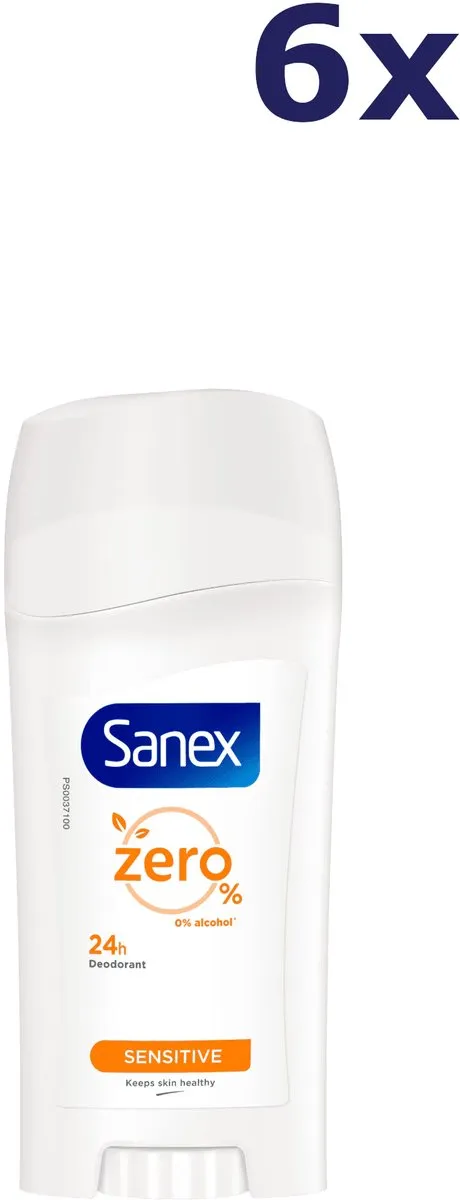 Sanex Deo Stick Dermo Sensitive 65ml - 6 Stuks